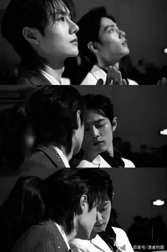 《陈情令》官方cp再合体,王一博肖战坐在一块窃窃私语,画面太美