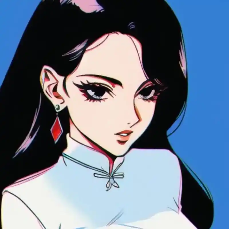 复古头像.#女生头像 #拽姐头像 #优质头像 #ai绘图 # - 抖音