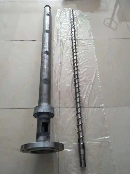 Φ50拉丝挤出机螺杆机筒 超耐磨聚实惠