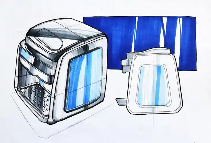 工业设计手绘女生竟然是个"色魔".