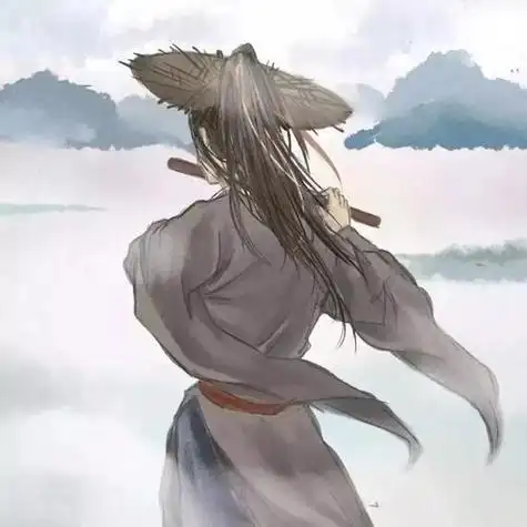 男生头像背影或古风