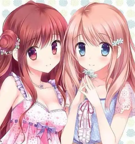 动漫美图集丨好闺蜜,高兴的事情就是喜欢与你分享