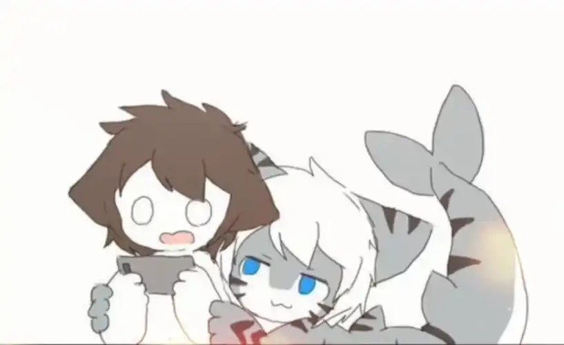 changed#论在喵鲨眼前玩手机的危害～#水水～(只一期嘛～)