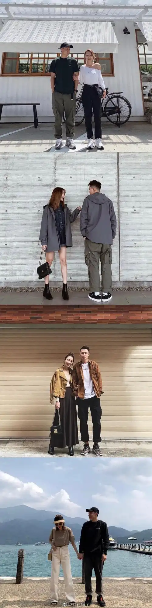 今天就为大家带来一组亚洲情侣搭配参考,男友183cm,女友165cm,他们