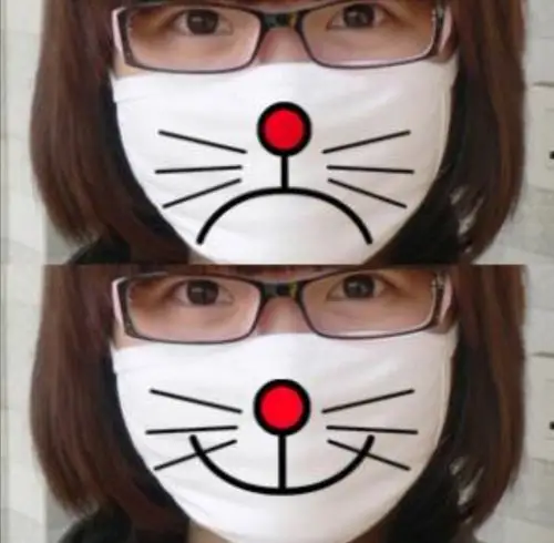 创意美术课堂:自制创意口罩