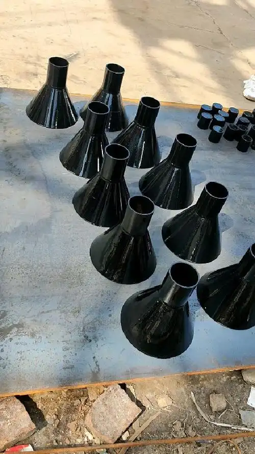 锥形钢制排水漏斗 dn100 电厂石化用 圆形 带盖型 普航生产定制