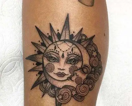 太阳纹身_太阳纹身图案_太阳纹身图案大全_太阳神纹身_第36页 - 纹身