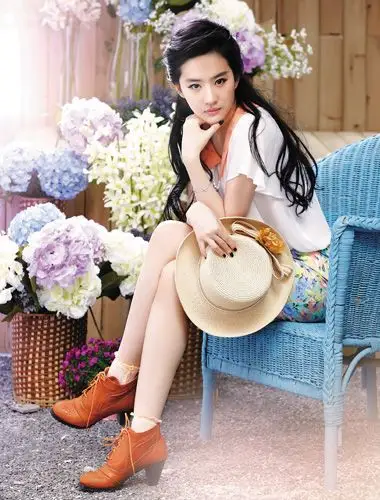 服装资讯 品牌 卓多姿2014夏装流行趋势   刘亦菲代言拍摄卓多姿2014