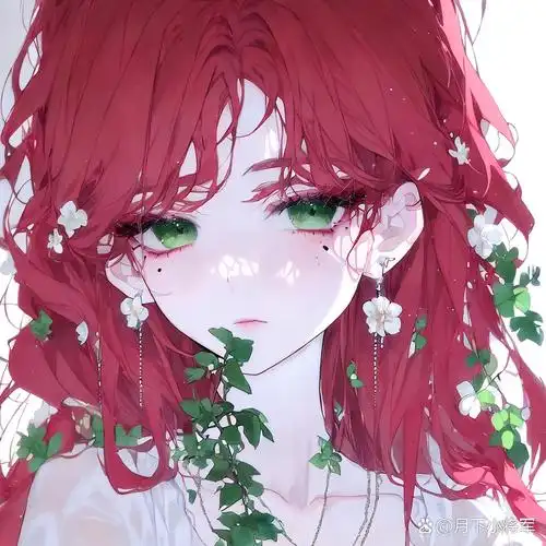 红色系头像(一)骄阳似火#头像# #动漫头像# #优质女头# #女生头像