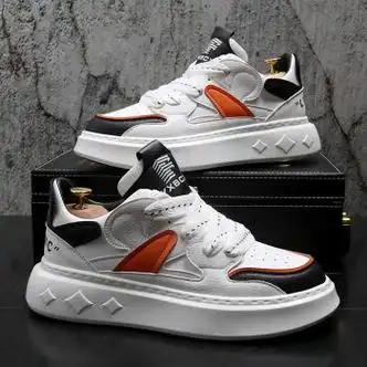 保罗骆驼男士休闲鞋秋季新款透气小白鞋网红潮牌男鞋子春春潮流高颜值