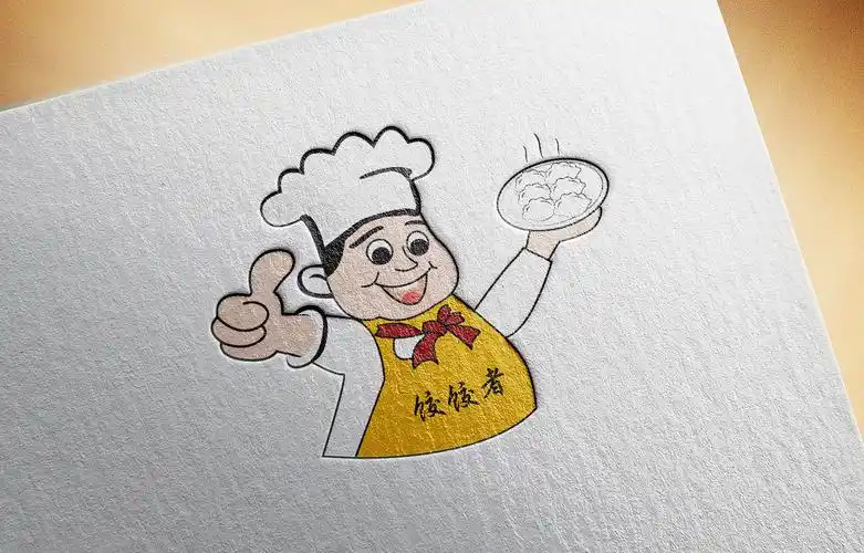 饺子馆logo设计
