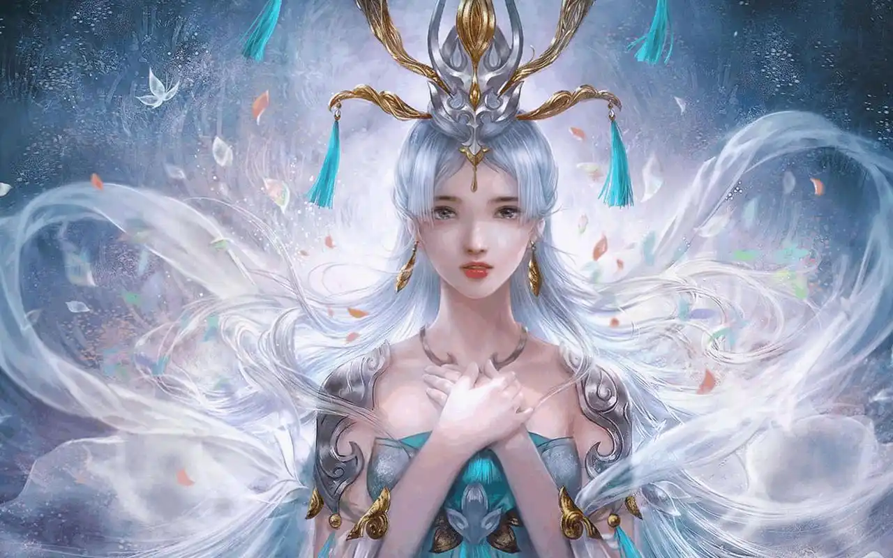 古风仙侠游戏仙女壁纸合集,绝世容颜终不负苍天