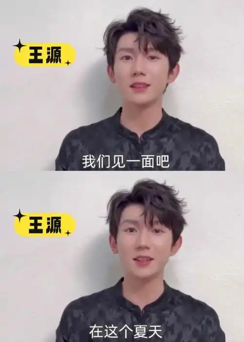 "我们见一面吧,在这个夏天"  王源亲口说的版本更好哭了050505