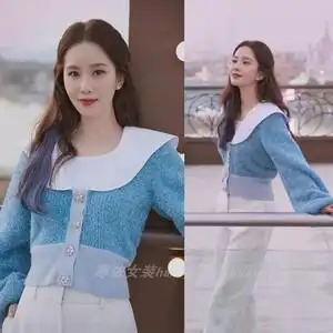 刘诗诗同款毛衣外套