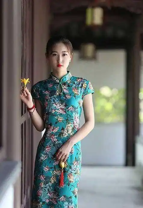 把旗袍穿得非常好看是一种怎样的体验?_陈乔恩_因为_气质