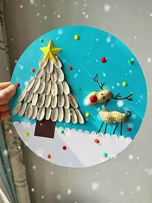 创意儿童画#幼儿园手工#废物利用#3m思高胶带