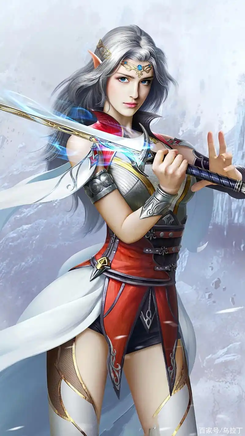 动漫美女游戏动漫图片