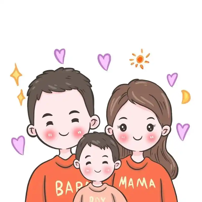 #一家三口头像 #三口之家头像 #头像自取 - 抖音