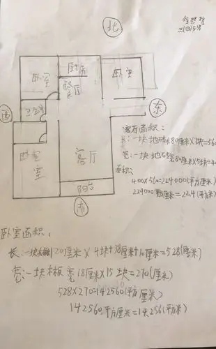 请你运用所学知识完成以下任务:(1)绘制一幅自己家的平面图