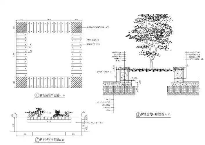 [山西]临汾市某森林公园景观设计施工图