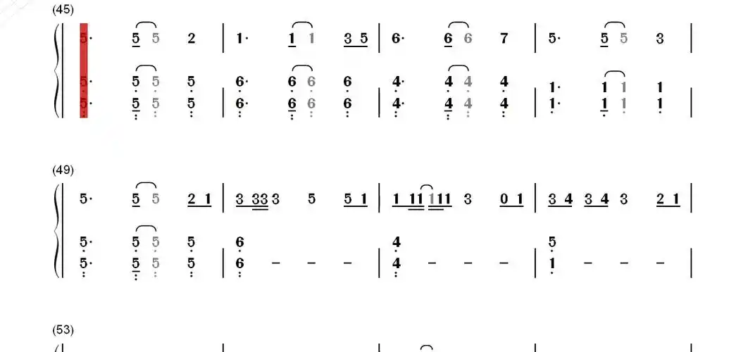 2022钢琴简谱弹奏曲staywithme孤单又灿烂的神鬼怪