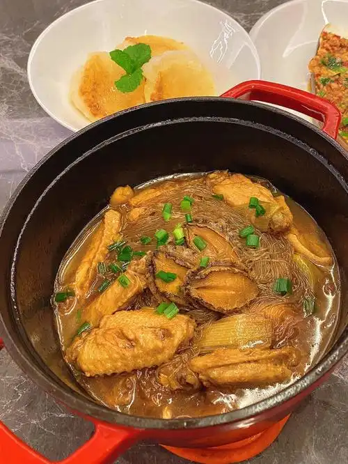 鲍鱼鸡翅粉丝煲做法