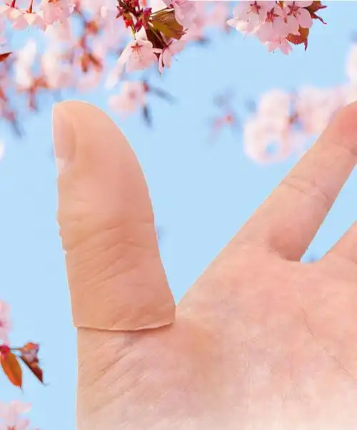 仿真假手指头 拇指套新款中指防滑食指表演断指胶指假手指头假肢myfs