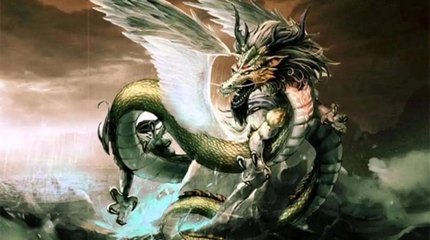 后来龙,凤,麒麟三族之间发生大战,应龙和烛龙也在战争中死去的龙族也