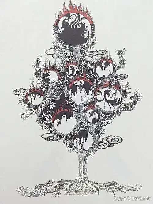 读《山海经》和《天问》欣赏三星堆青铜太阳树,解读太阳神话内涵