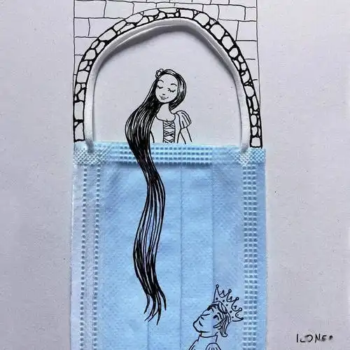 最潮的创意口罩,回头率200%._白舟