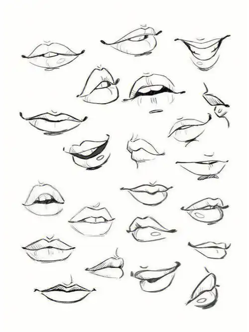 画画  #寻找小红书绘画大神  #绘画教程  #绘画  #五官  #绘画素材