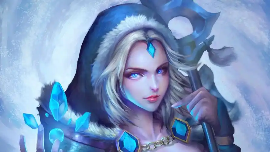 dota2水晶室女桌面壁纸