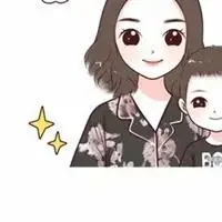 卡通母子头像 卡通版母亲和儿子头像两张_微信头像图片大全