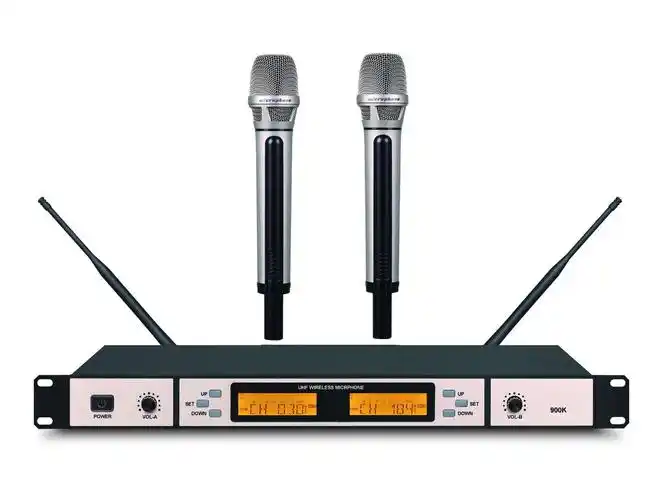 真分集uhf无线一拖二手持900k