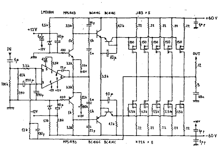 来张音乐传真功放电路图,不是a200的