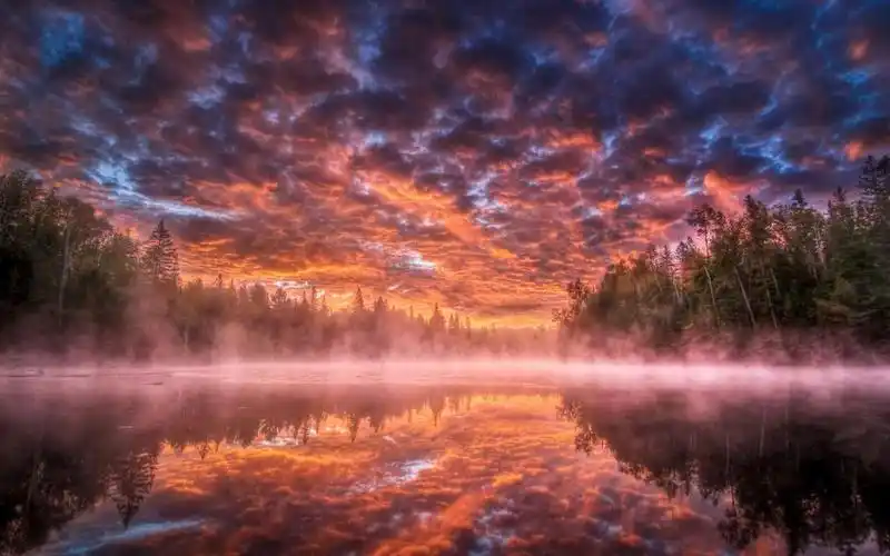 反射出的绝世美景