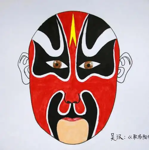 豫剧系梆子系统重要剧种,豫剧脸谱特点鲜明,体系完整,是中华戏曲宝贵