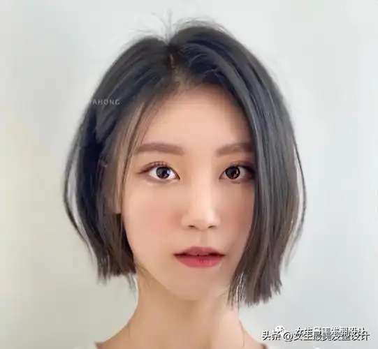 什么发型适合小脸女生,小脸女生适合什么样的发型(小脸弯弯短发美)