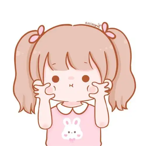 女生卡通闺蜜头像画师:尹小悦alisayue - 堆糖,美图壁纸兴趣社区