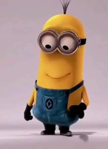 小黄人:有才华的不一定是单眼,也许可能是一撮毛的小黄人.