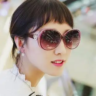 墨镜女潮优雅司机明星款眼镜新款个性太阳镜女士圆脸韩国眼睛
