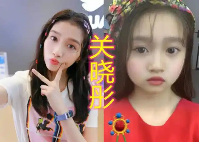 明星开宝宝滤镜热巴甜美关晓彤奶萌最后一位笑的胃疼