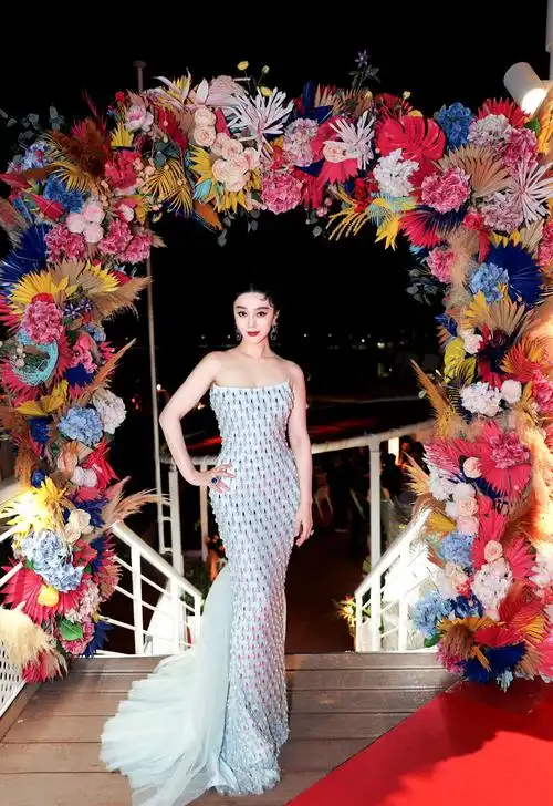 范冰冰戛纳16套装礼服的美貌排名 - 114货源网