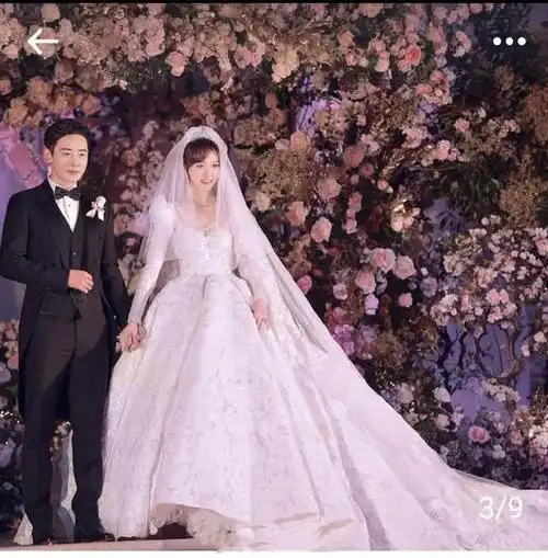 唐嫣罗晋清晰版婚礼图网友最美最甜蜜的婚礼