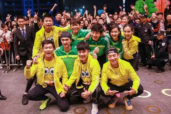 跑男合照!那些年我们看过的跑男