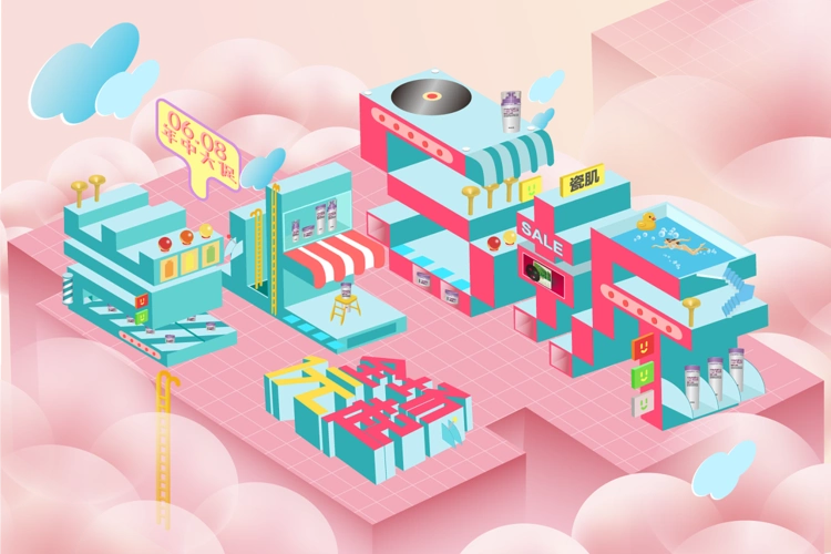 3d作品|插画|新锐潮流插画|骆明月 - 原创作品 - 站酷 (zcool)