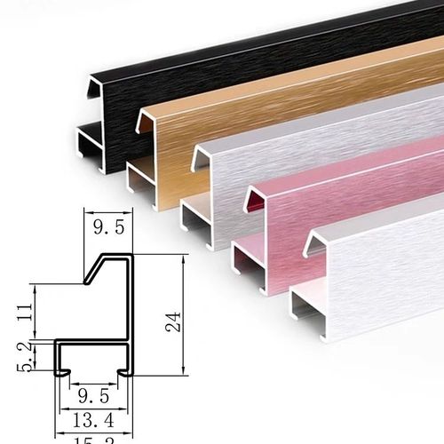 铝合金相框简约海报框装饰画框证书框油画框线条挂墙装裱定制尺寸