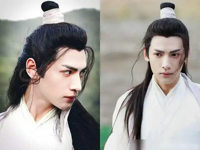 即便头发凌乱,但仍挡不住其面庞的冷峻和帅气.