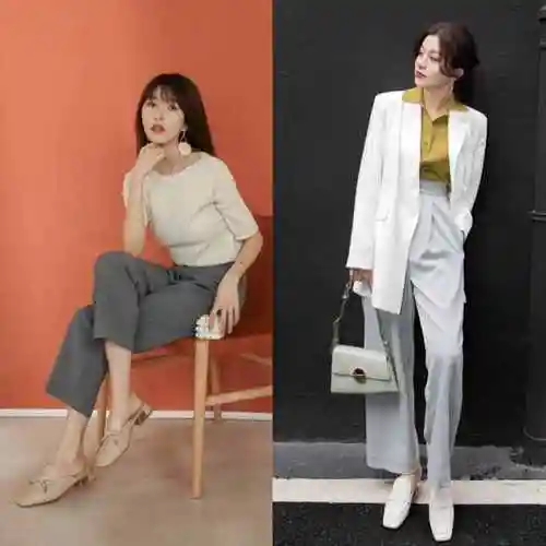 西装裤的正确打开方式:和这5双鞋搭配,显高时髦,小个子也能穿