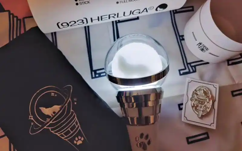 【刘耀文 开箱】刘耀文应援棒herluga耀月棒set c开箱